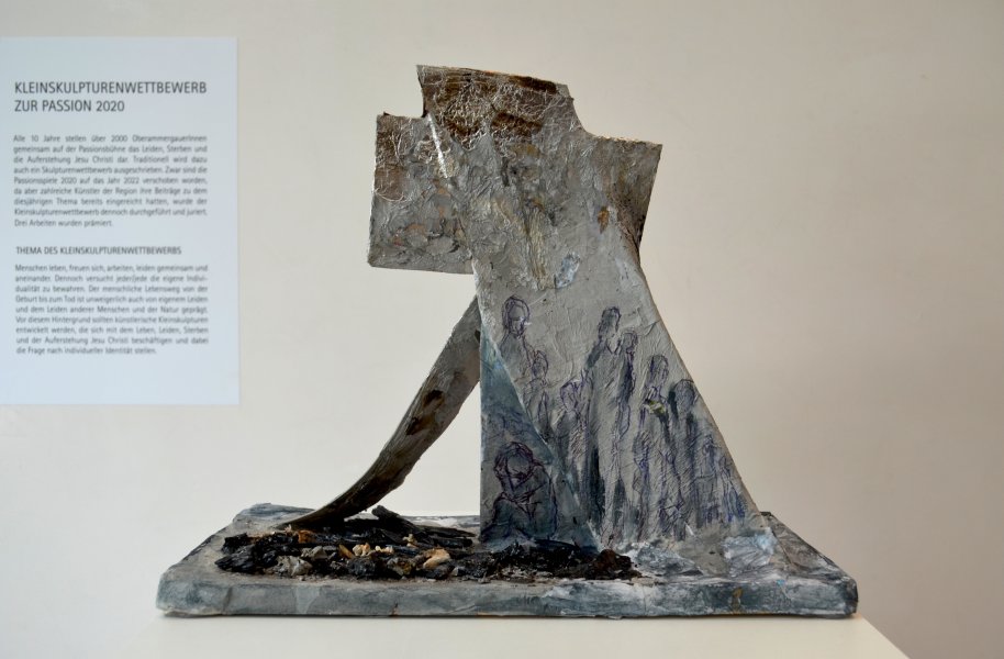 "Was Ihr dem geringsten getan habt, habt Ihr mir getan. MT25,40", Gudrun E. Olbert (*1955)