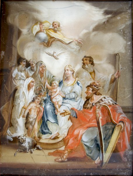 Hl. Sippe, Oberammergau, Peter Zwinck zugeschrieben, um 1800